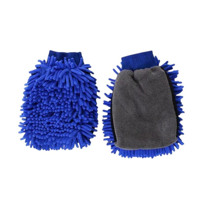Gant Microfibre - CarShineGlove™ - Bleu