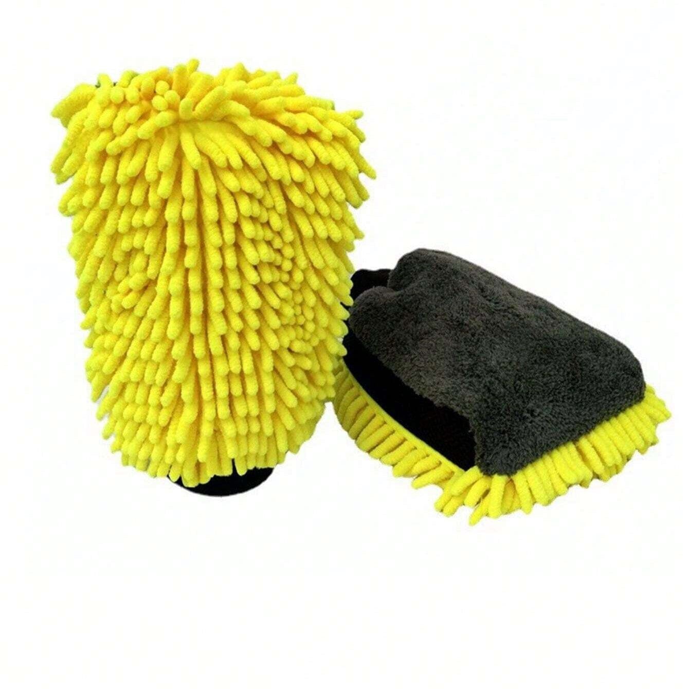 Gant Microfibre - CarShineGlove™ - Jaune
