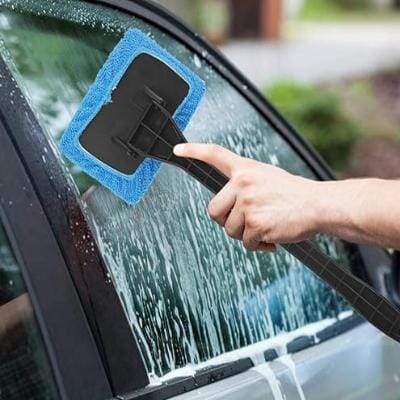Brosse Nettoyage Voiture - WindowCleanerBrush™- Bleu