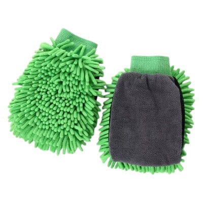 Gant Microfibre - CarShineGlove™ - Vert